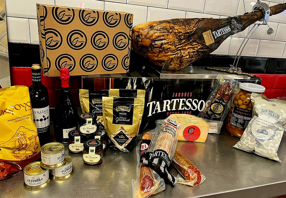 Productos típicos andaluces gourmet